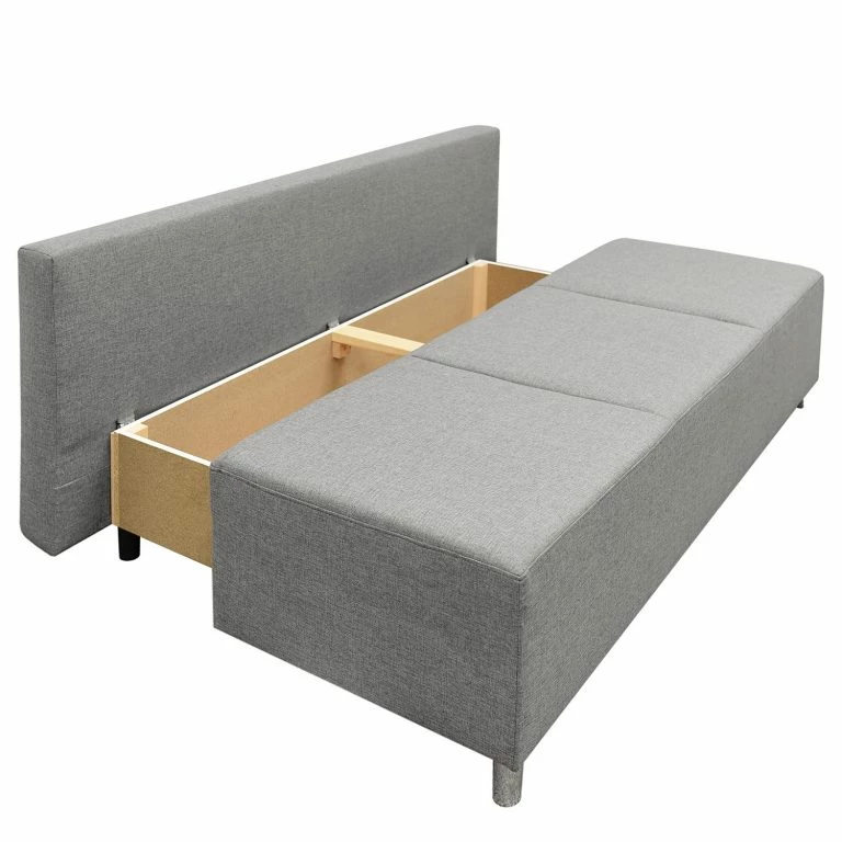 Loftscape Fredriks Canapé Convertible Pahala – Tissu – Gris Lumineux