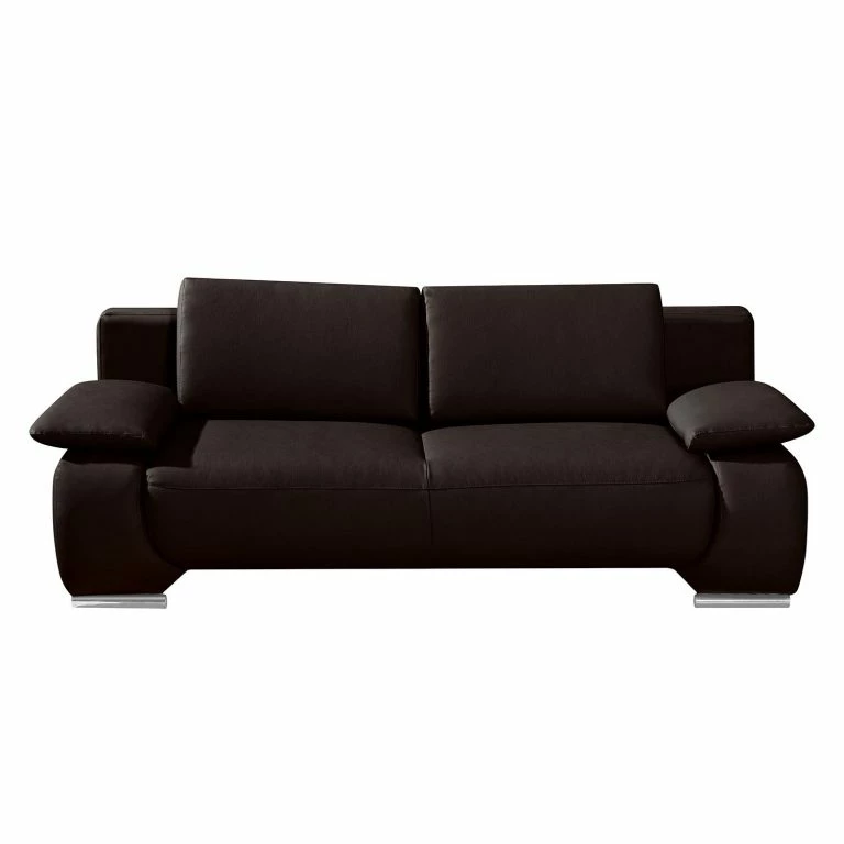 Loftscape Fredriks Canapé Convertible Ramea – Cuir Véritable Marron