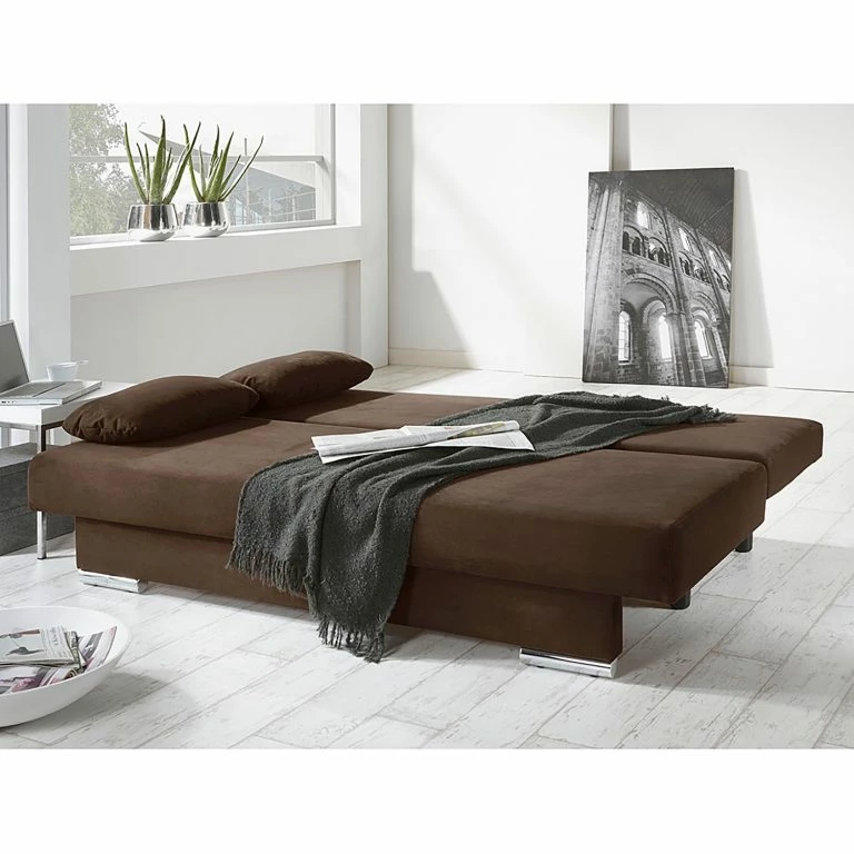 Loftscape Fredriks Canapé Convertible Rijeka – Microfibre Brun