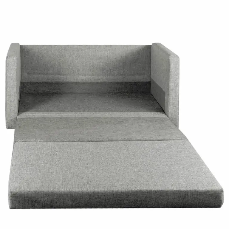 Loftscape Fredriks Canapé Convertible Sartell I – Tissu – Gris Clair