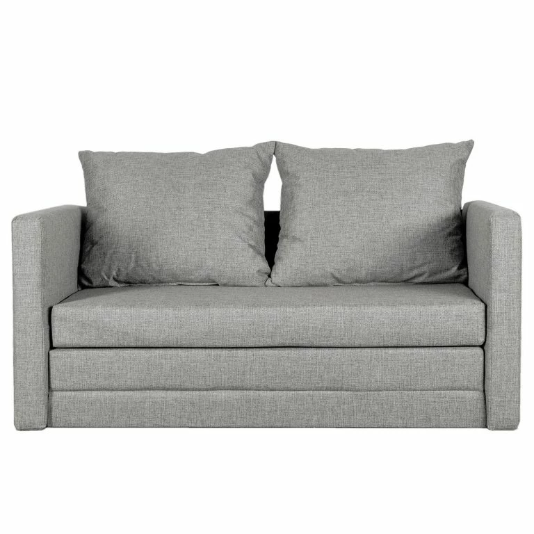 loftscape Fredriks Canapé convertible Sartell I – Tissu – Gris clair