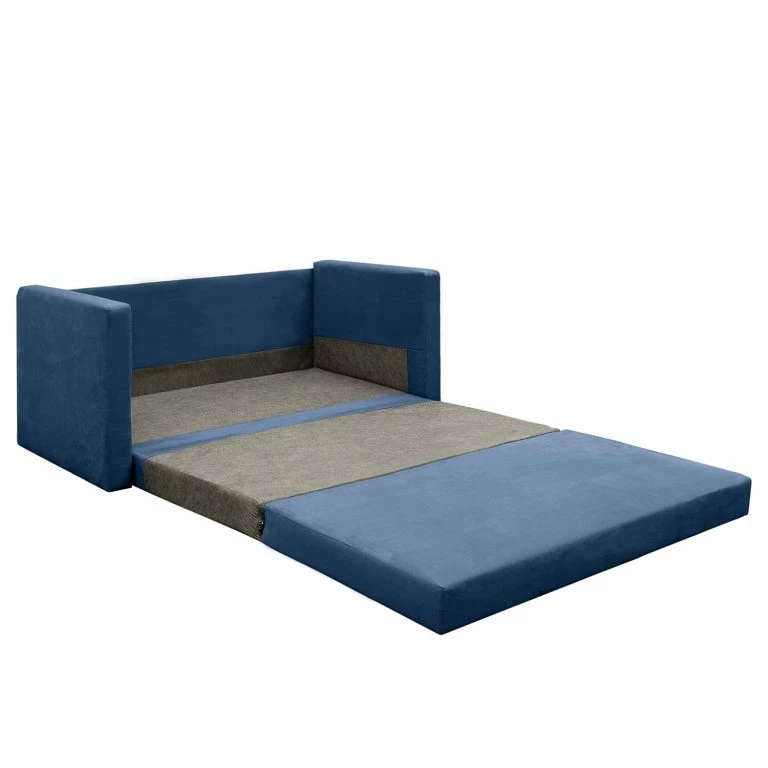 Loftscape Fredriks Canapé Convertible Sartell II – Tissu – Bleu Marine
