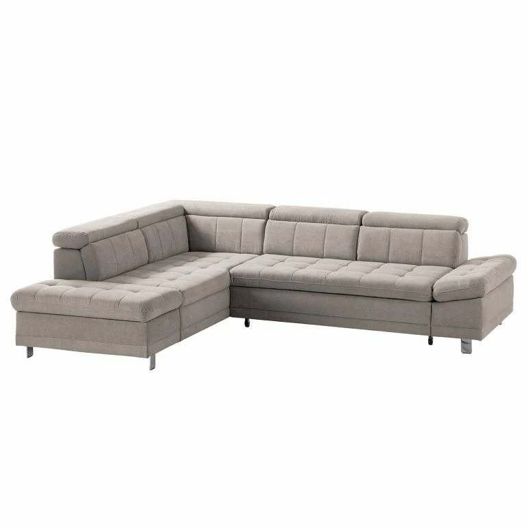 loftscape Fredriks Canapé d’angle Ayna – Cachemire – Méridienne longue à gauche (vue de face) – Avec fonction couchage