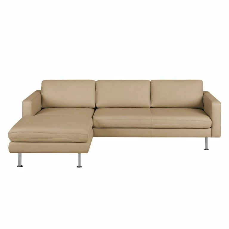 Loftscape Fredriks Canapé D’angle Bivona I – Sable – Méridienne Courte à Gauche (vue De Face)