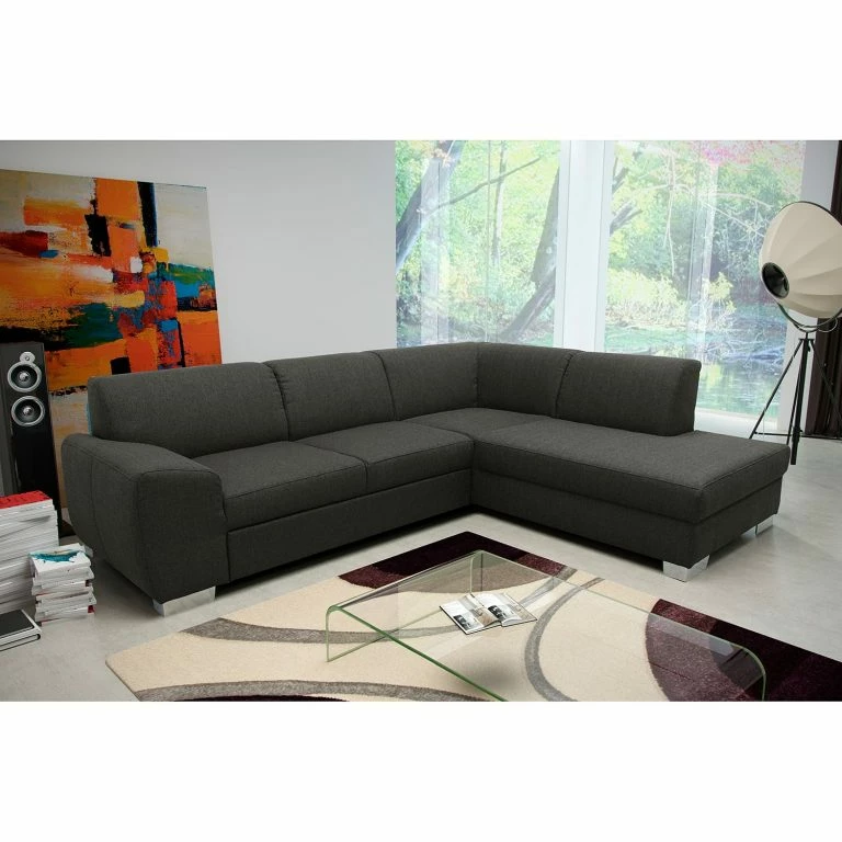 Loftscape Fredriks Canapé D’angle Bollon – Méridienne Longue à Droite (vue De Face) – Sans Fonction