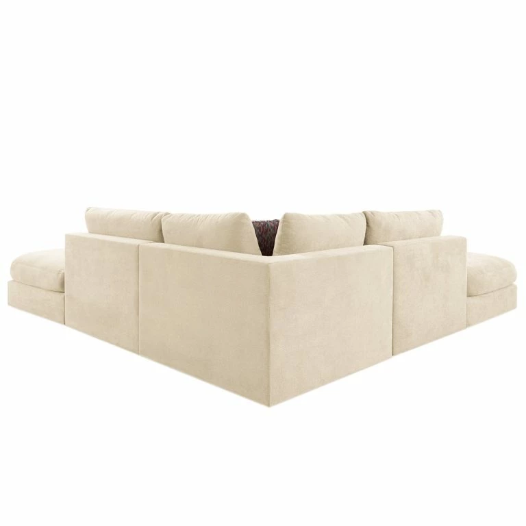Loftscape Fredriks Canapé D’angle Dixwell III – Tissage à Plat – Crème