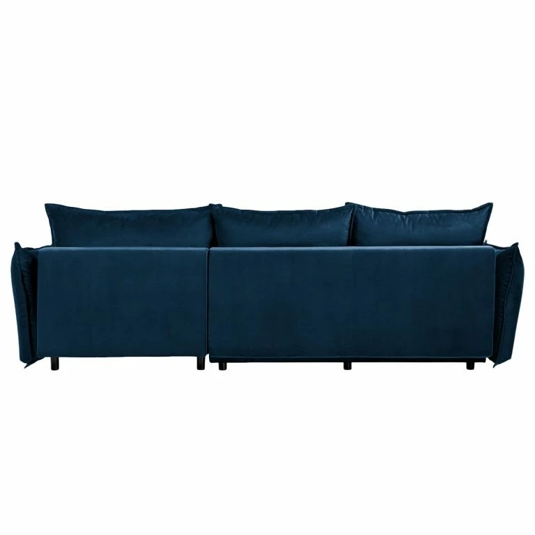 Loftscape Fredriks Canapé D’angle Dolgen – Velours – Bleu Pétrole