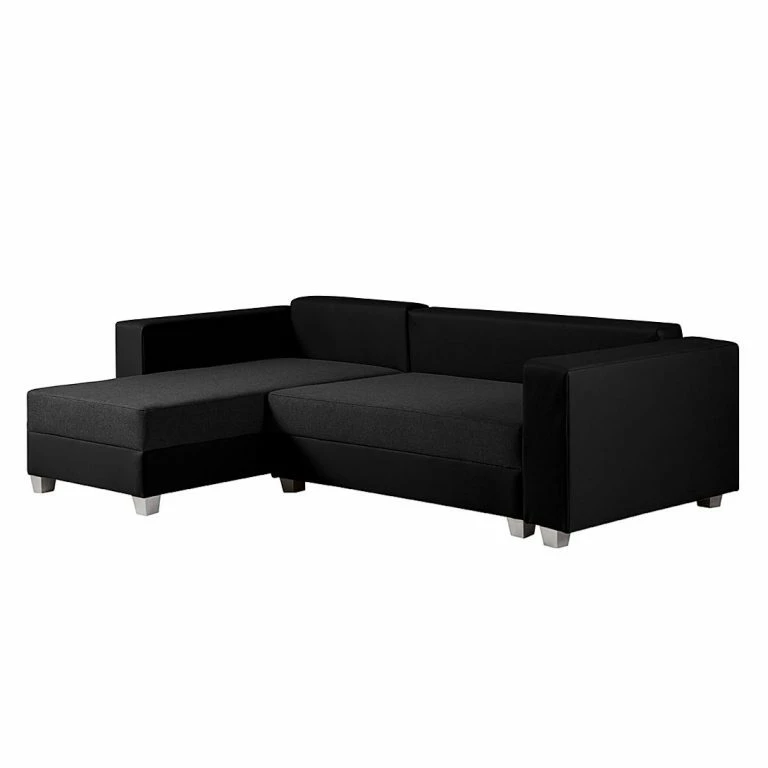 Loftscape Fredriks Canapé D’angle Dublin II (convertible) – Noir