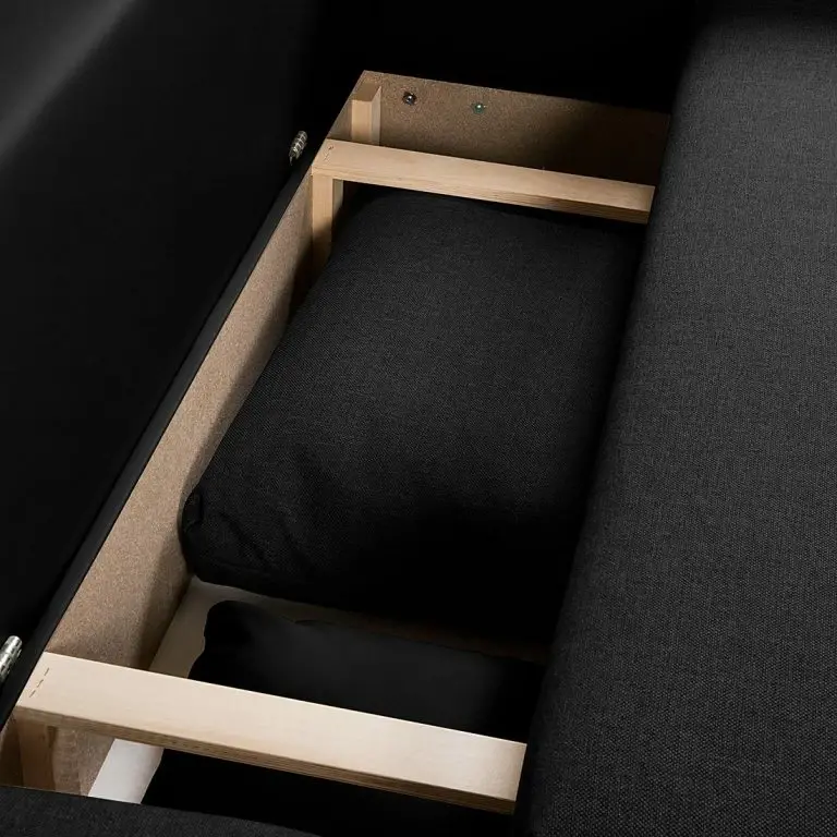 Loftscape Fredriks Canapé D’angle Dublin II (convertible) – Noir