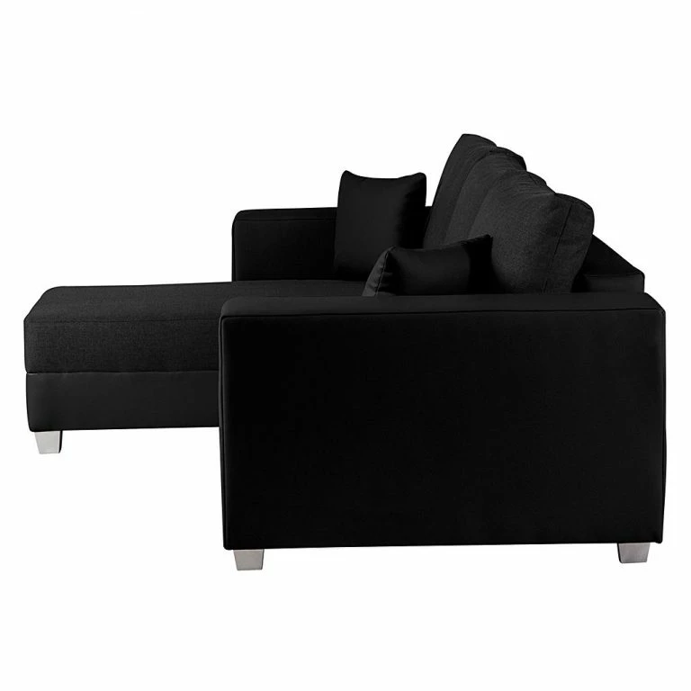 Loftscape Fredriks Canapé D’angle Dublin II (convertible) – Noir