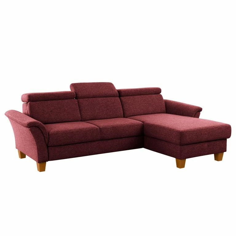 Loftscape Fredriks Canapé D’angle Estufa – Tissage à Plat – Tissu Amra: Rose Vieilli – Méridienne Courte à Droite (vue De Face) – Sans Fonction Couchage