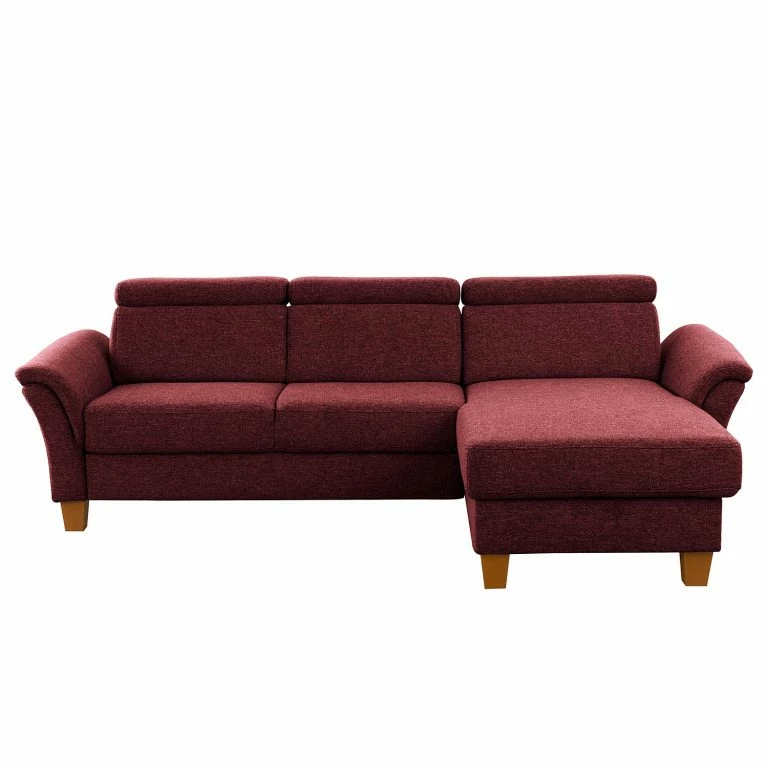 Loftscape Fredriks Canapé D’angle Estufa – Tissage à Plat – Tissu Amra: Rose Vieilli – Méridienne Courte à Droite (vue De Face) – Sans Fonction Couchage