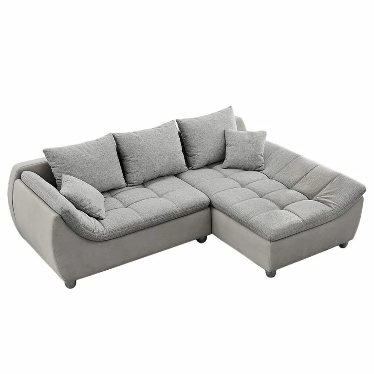 Loftscape Fredriks Canapé D’angle Gallina – Microfibre – Gris Clair