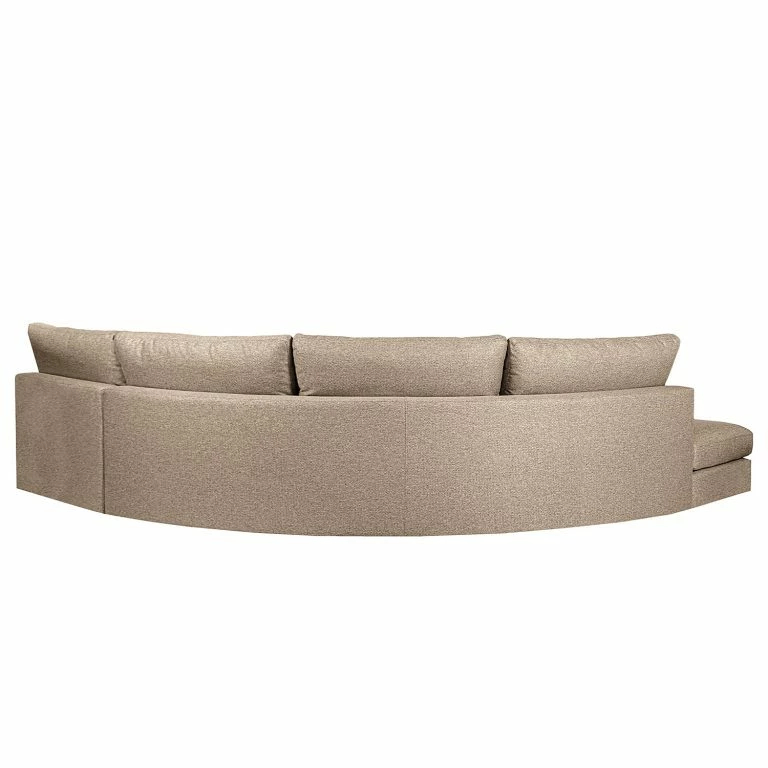 Loftscape Fredriks Canapé D’angle Gurat – Tissu – Tissu Sada: Beige – Méridienne Longue à Gauche (vue De Face)