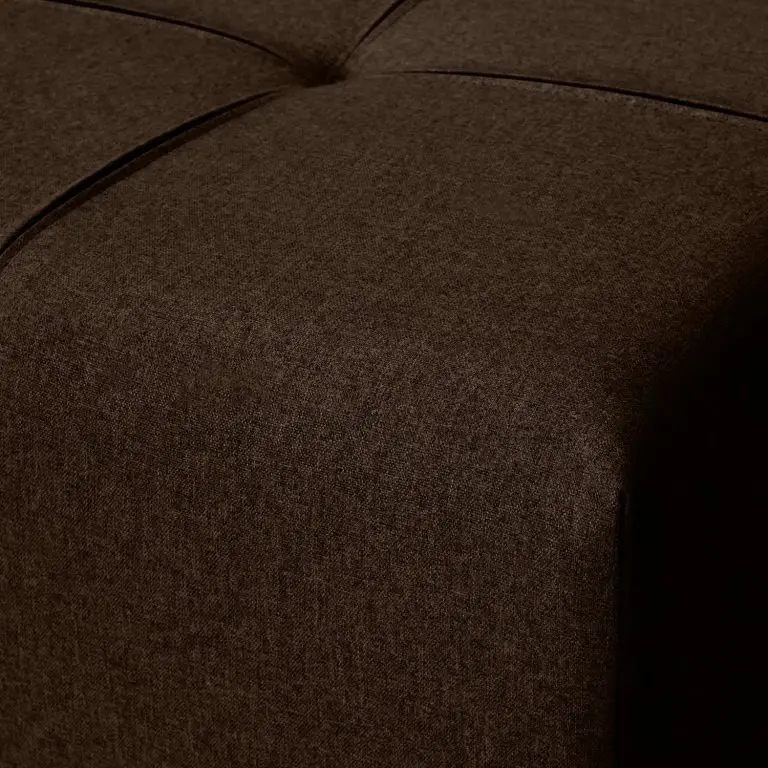 Loftscape Fredriks Canapé D’angle Healy – Expresso – Méridienne Courte à Droite (vue De Face) – Sans Repose-pieds