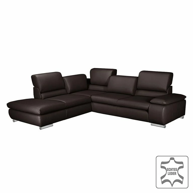 Loftscape Fredriks Canapé D’angle Masca I – Mocca – Méridienne Courte à Gauche (vue De Face) – Fonction Couchage