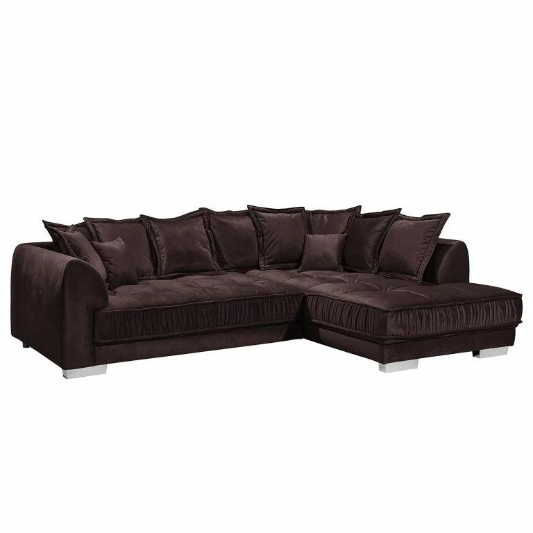 Loftscape Fredriks Canapé D’angle Mazan – Microfibre Salvo: Aubergine