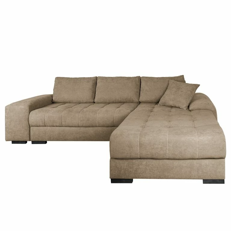 Loftscape Fredriks Canapé D’angle Powick II – Tissu – Cappuccino