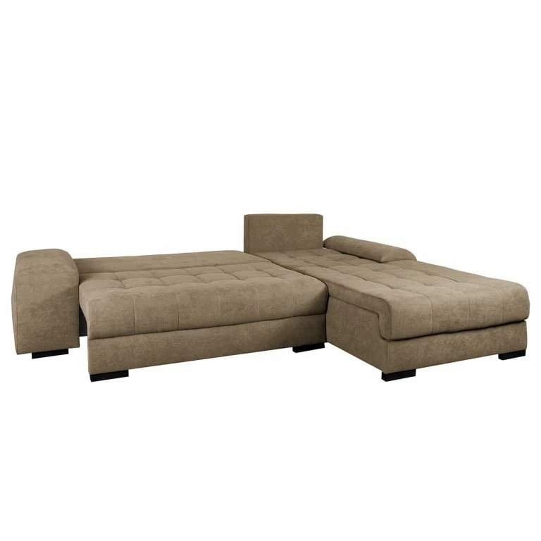 Loftscape Fredriks Canapé D’angle Powick II – Tissu – Cappuccino