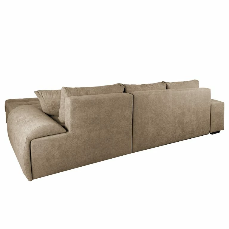 Loftscape Fredriks Canapé D’angle Powick II – Tissu – Cappuccino