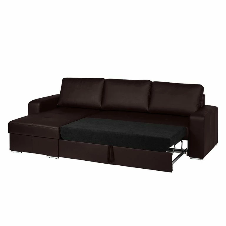 Loftscape Fredriks Canapé D’angle Rosini I (convertible) – Marron Foncé