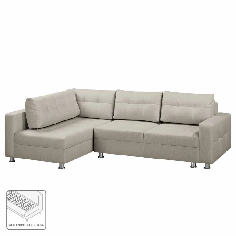 Loftscape Fredriks Canapé D’angle Upwell (convertible) – Tissu Structuré