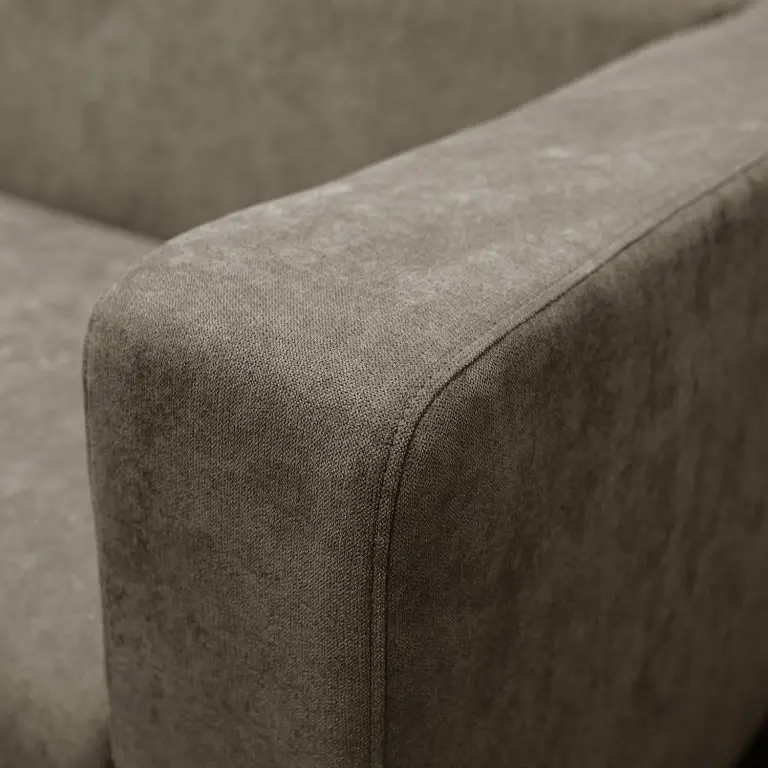 Loftscape Fredriks Canapé Dacula I – Tissu – Tissu Sole: Gris