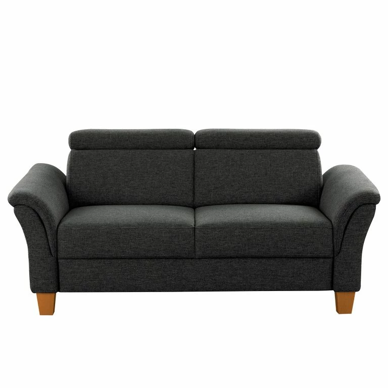 Loftscape Fredriks Canapé Eustis (2/3 Places) – Tissage à Plat – Tissu Amra: Anthracite