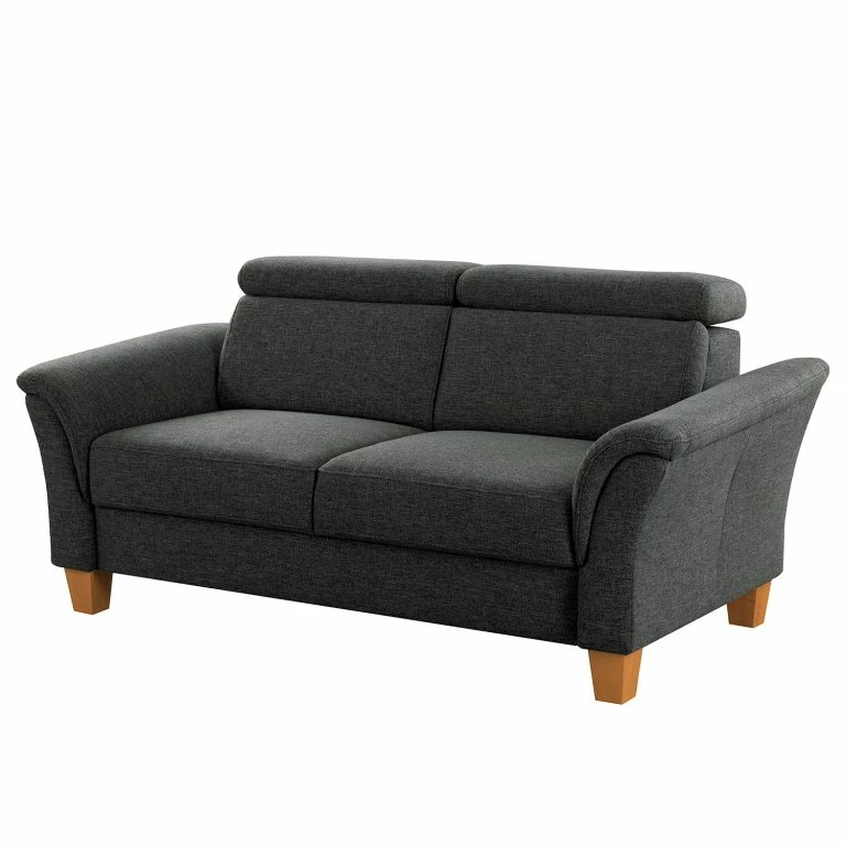 Loftscape Fredriks Canapé Eustis (2/3 Places) – Tissage à Plat – Tissu Amra: Anthracite