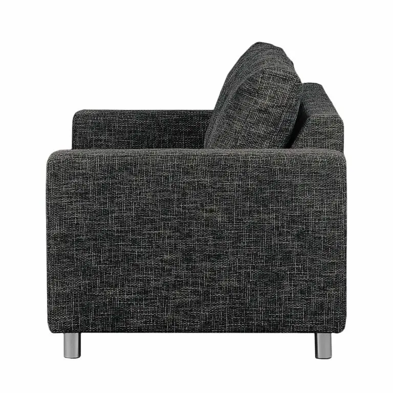 Loftscape Fredriks Canapé Greenwood (2 Places) Tissu – Noir / Gris