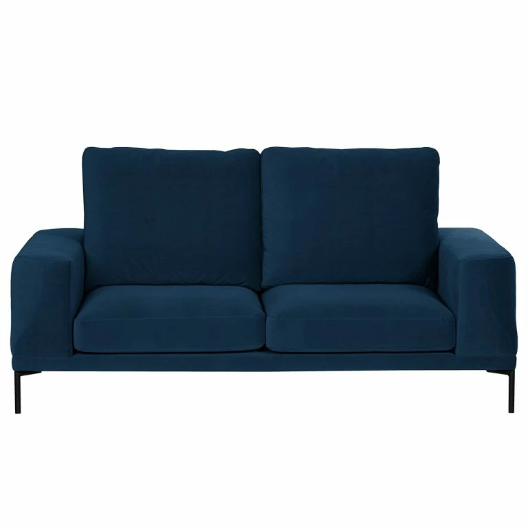 Loftscape Fredriks Canapé Grossa (2 5 Places) – Velours – Velours Vaia: Bleu Foncé