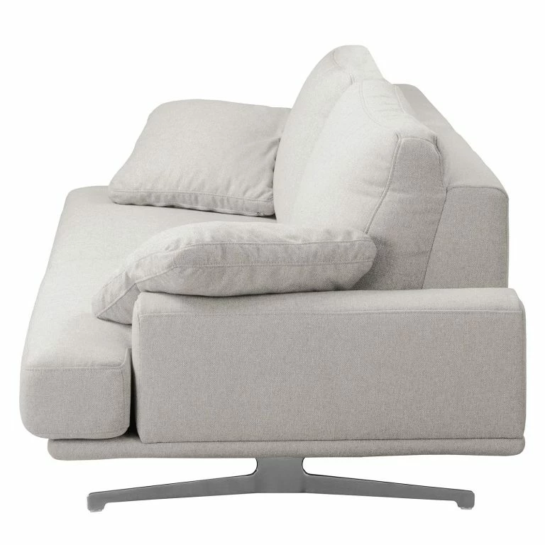 Loftscape Fredriks Canapé Hendra II (3 Places) – Tissu – Tissu Delea: Gris Clair