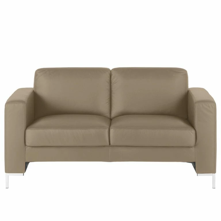 Loftscape Fredriks Canapé Lampone (2 Places) – Cuir Véritable – Taupe