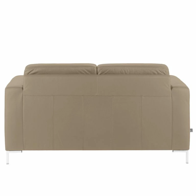 Loftscape Fredriks Canapé Lampone (2 Places) – Cuir Véritable – Taupe