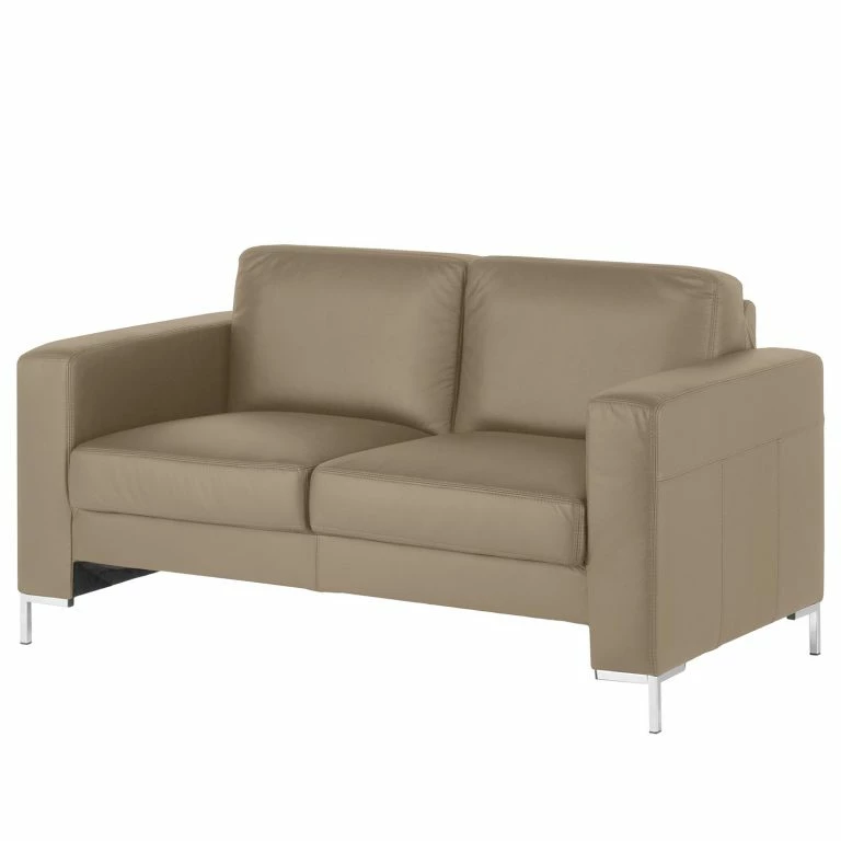 loftscape Fredriks Canapé Lampone (2 places) – Cuir véritable – Taupe