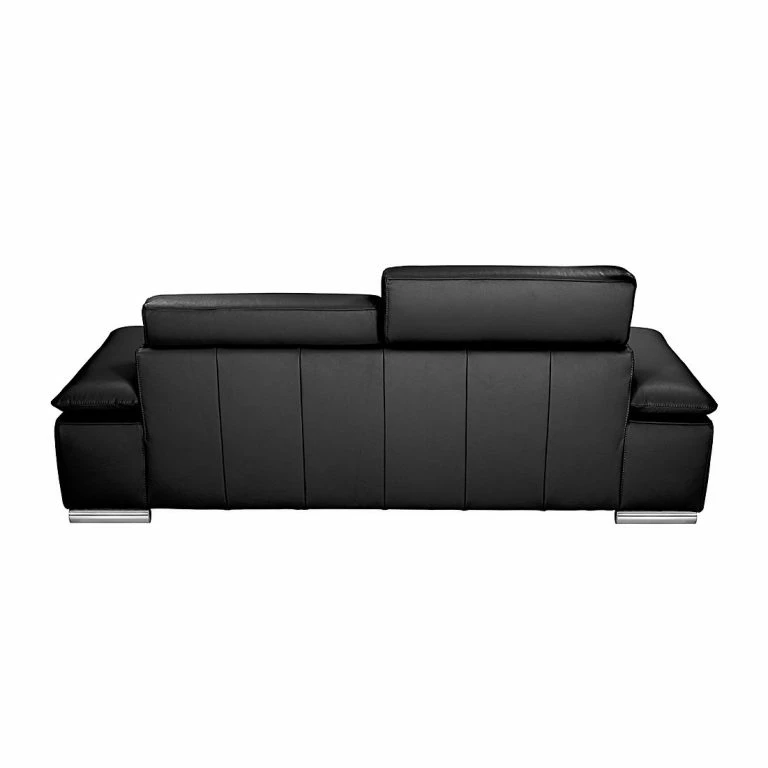 Loftscape Fredriks Canapé Masca (2 Places) – Cuir Véritable Noir