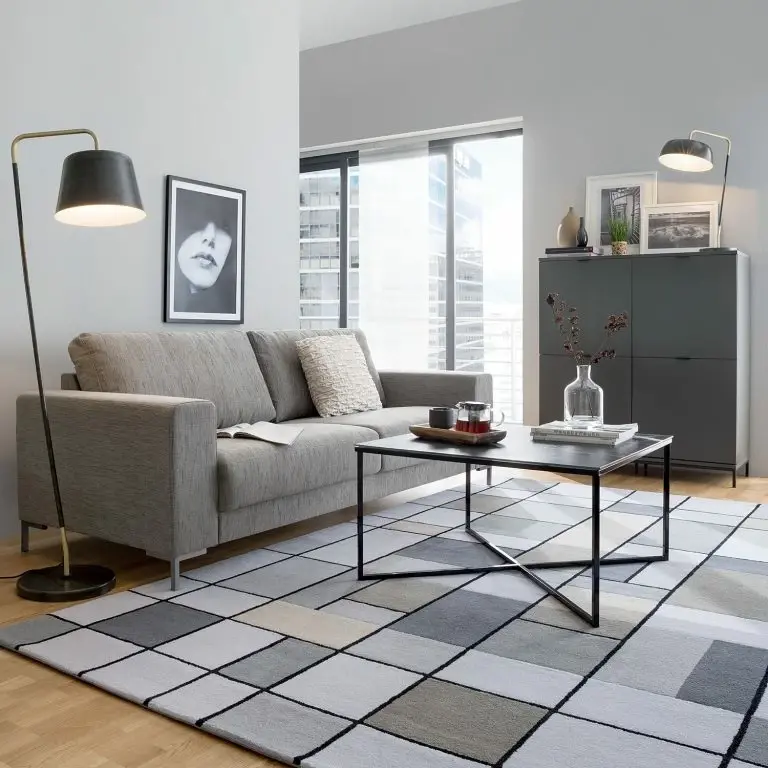 Loftscape Fredriks Canapé Summer (3 Places) – Tissu Madu: Gris Clair