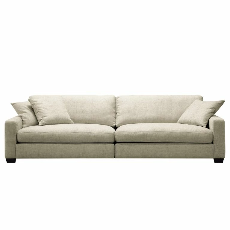 Loftscape Fredriks Canapé XL Circle – Tissage à Plat – Tissu Vega: Cappuccino