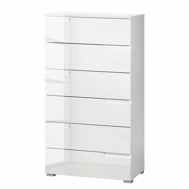 loftscape Fredriks Commode Larado III – Blanc brillant / Blanc