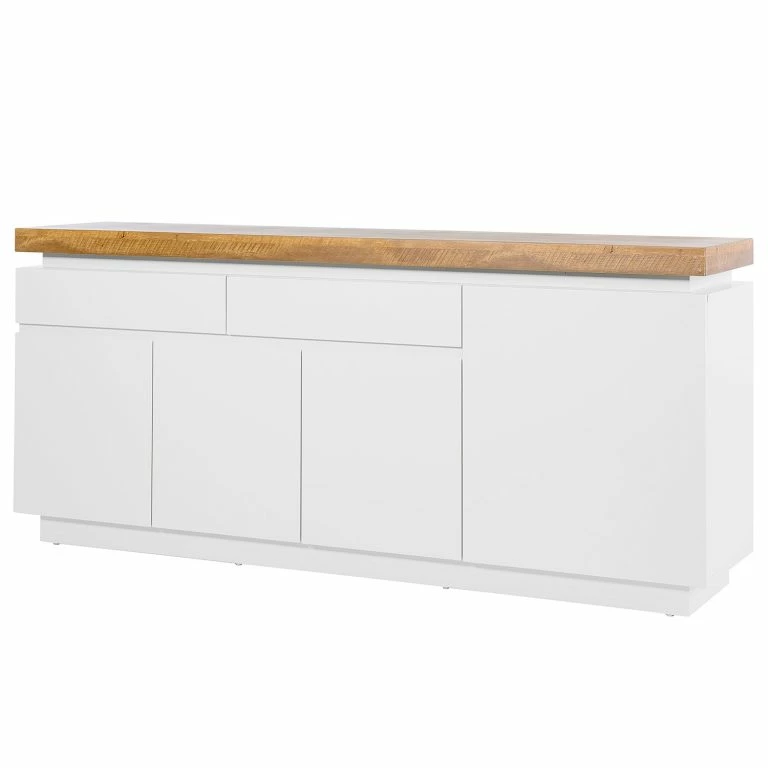 loftscape Fredriks Enfilade Namona II – Éclairage inclus – Imitation chêne / Blanc