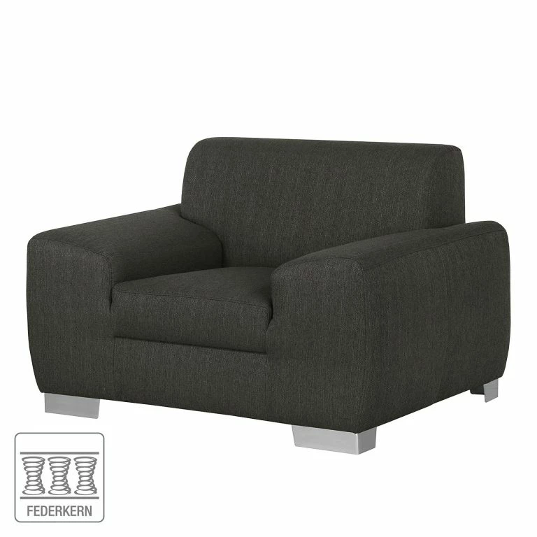 Loftscape Fredriks Fauteuil Bollon – Tissu – Gris Foncé