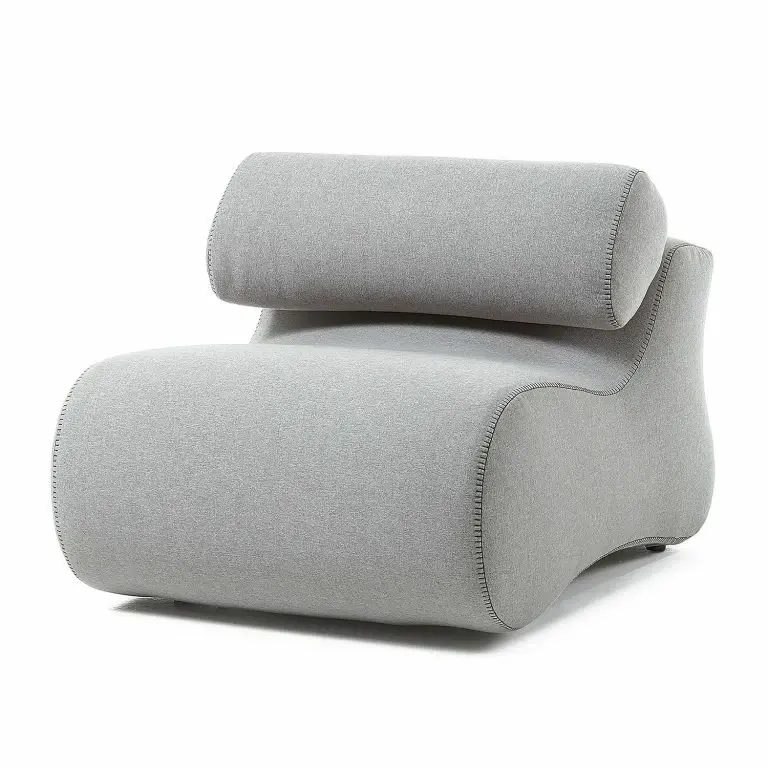 Loftscape Fredriks Fauteuil Coppull Tissu – Gris Clair