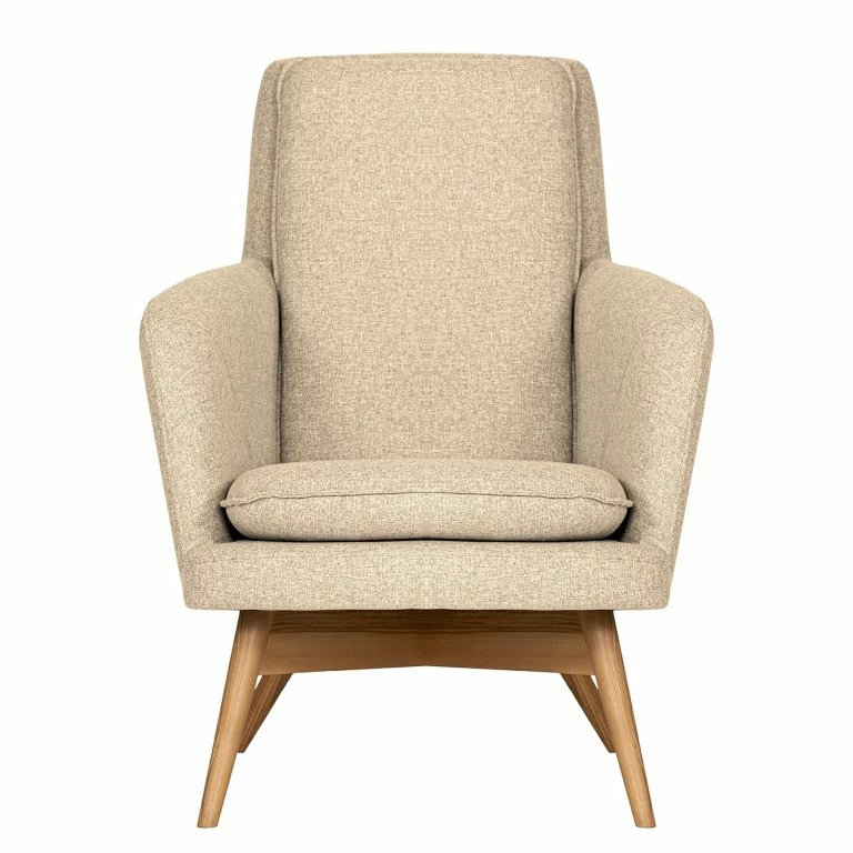 Loftscape Fredriks Fauteuil Farnay – Tissu – Tissu Sogol: Beige