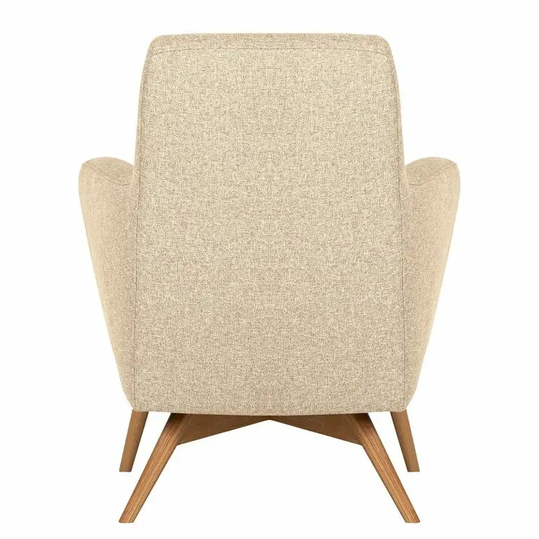 Loftscape Fredriks Fauteuil Farnay – Tissu – Tissu Sogol: Beige