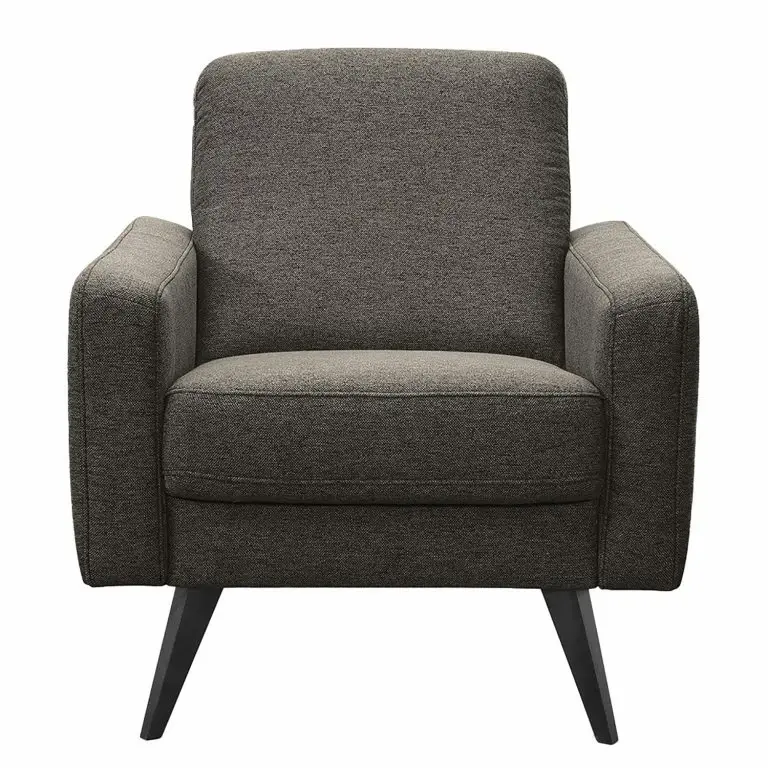 Loftscape Fredriks Fauteuil Helper – Tissu – Tissu Cavo: Marron