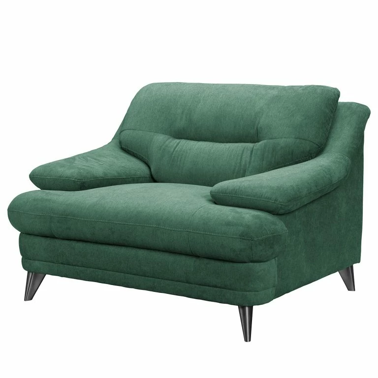 Loftscape Fredriks Fauteuil Lutz I – Microfibre – Vert Foncé