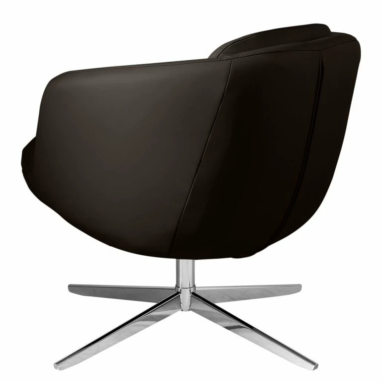 Loftscape Fredriks Fauteuil Monsac III – Cuir Véritable – Marron