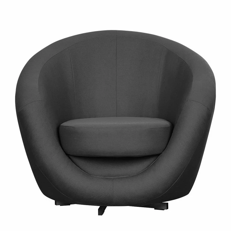 Loftscape Fredriks Fauteuil Pivotant Marvin – Tissu Gris Foncé