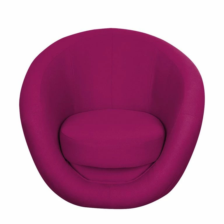 Loftscape Fredriks Fauteuil Pivotant Marvin – Tissu Rose