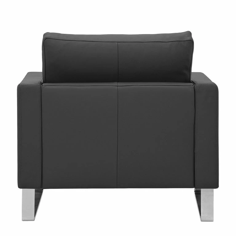 Loftscape Fredriks Fauteuil Portobello Cuir Véritable – Cuir Véritable Gad : Anthracite – Luge